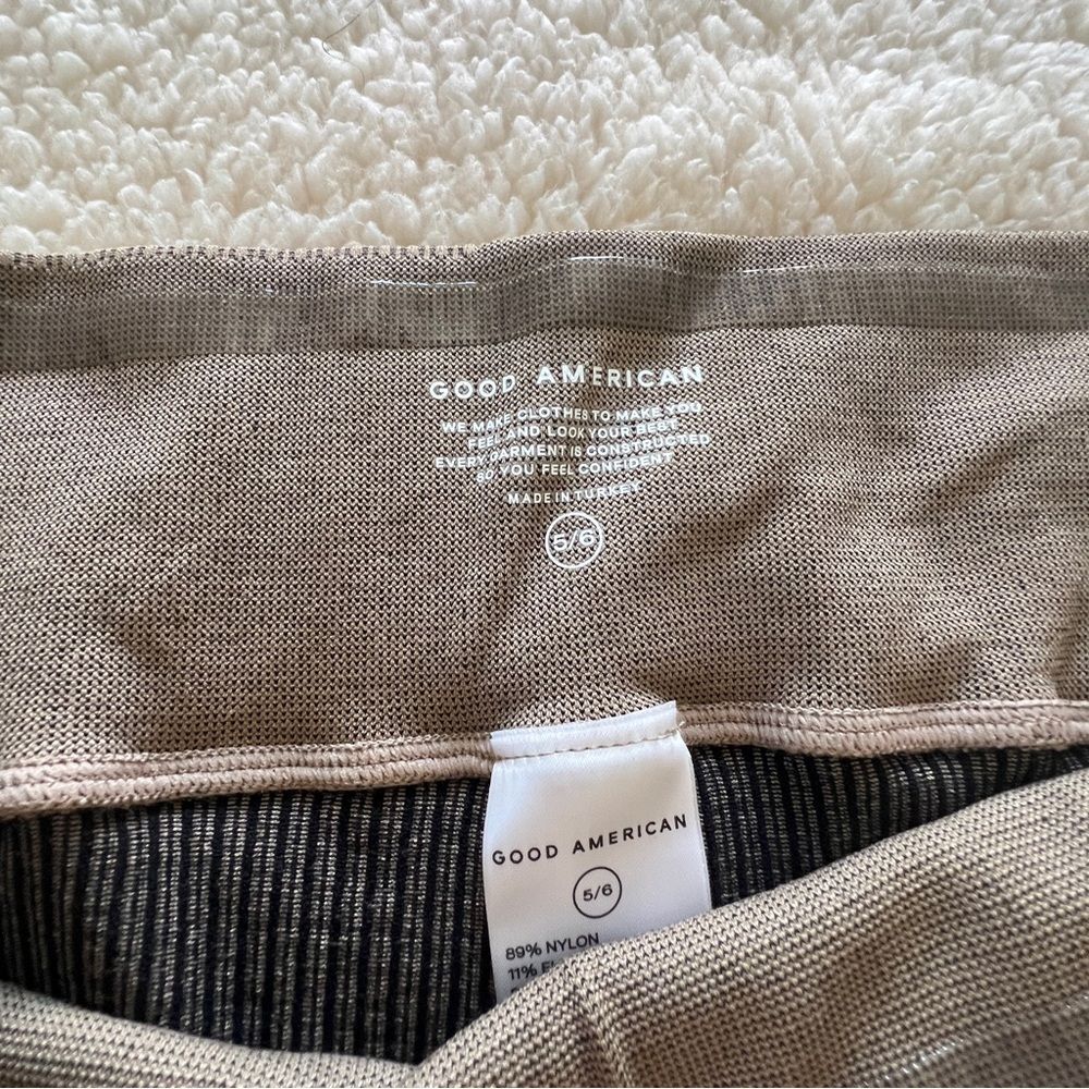 Good American Ribbed leggings 5/6 XXL - Picture 5 of 12